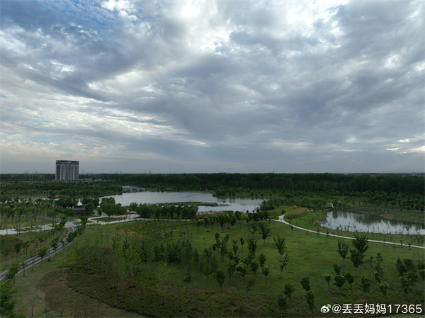 【圖說淮南】——俯瞰龍吟湖公園?